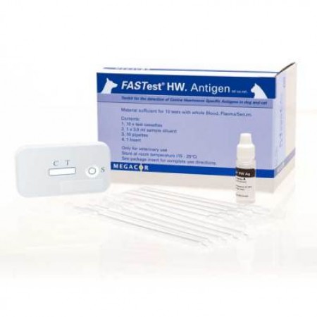 FASTest® HW / Szívféreg Antigen (Ag) teszt