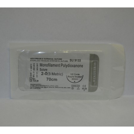 Surusynth: Monofilament polydioxanone 2/0